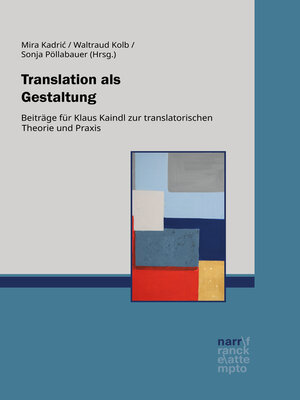 cover image of Translation als Gestaltung